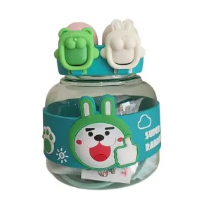 Botilito Infantil Conejo Doble Tapa Vd