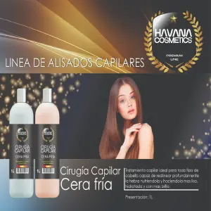 alisado  havanna 2 pasos cera fria 250m