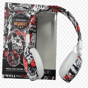 Diadema Estampada Inalámbricos BT BK-20