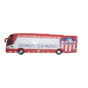 BUS JUNIOR DE BARRANQUILLA UN PISO