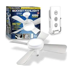 Ventilador Techo Luz LED Iluminación