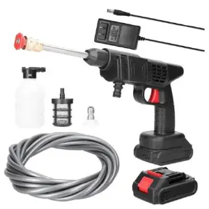 HIDROLAVADORA PORTATIL DOS BATERIAS 48w