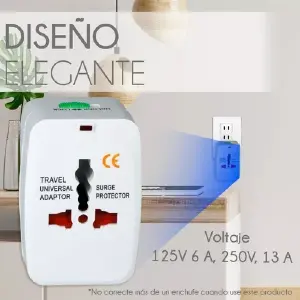Enchufe Europeo Americano Universal