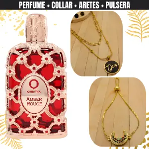 KITX4 ORIENTICA+COLLAR+ARETES+PULSERA