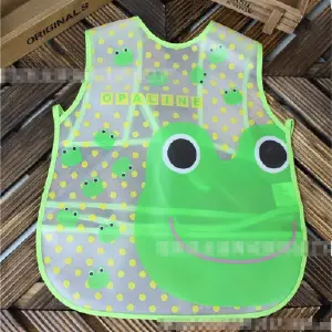 Babero Delantal Para Bebe De Sapito