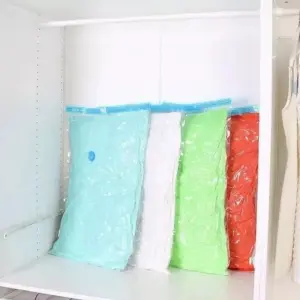 5 Bolsas Al Vacío 70X 50 Cm Con Bomba