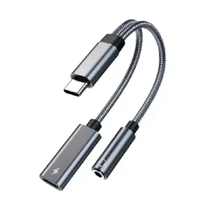 ADAPTER OTG TYPE-C -3.5MM RAM-OT24