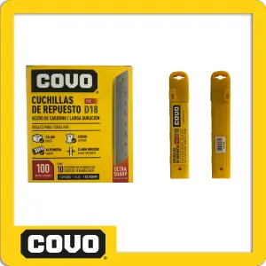 CUCHILLAS BISTURI 18MMX98MM COVO DISPLA