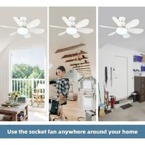 Bombillo Ventilador de Techo Aspas: ¡Frescura y Estilo para tu Hogar! - Bombillo Ventilador De Techo Aspas