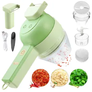 Juego de cortador de verduras eléctrico