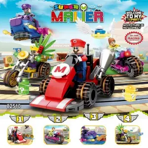 Super Mario Bros Mario Kart Cars Constru