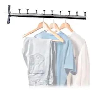 SetX6 Exhibidores Flauta 35cm Ropa 9 Pu