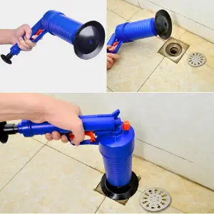 Destapa cañería de Bomba manual