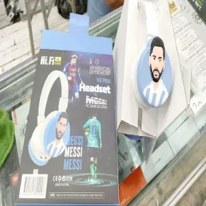 AUDIFONOS DIADEMA MESSI Y CRISTIANO