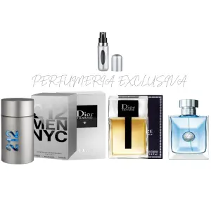 212 men+dior Home+versace+perfumero