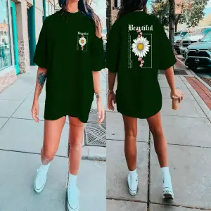 Camisetas grficas oversize - 731802