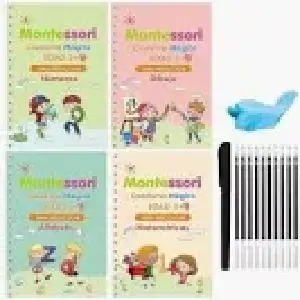 LIBROS DIDÁCTICOS MONTESSORI: Despierta el Potencial de tu Hijo - LIBROS DIDACTICOS MONTESSORI