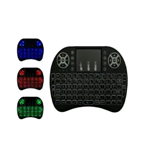 MINI TECLADO INALAMBRICO ILUMINADO