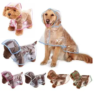 carpa lluvia para perro talla M