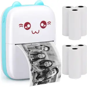 Mini impresora térmica portátil inalámbr