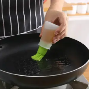 Brocha Dispensadora Aceite Botella