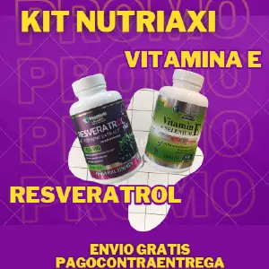 kit resveratrol, vitamina E  100 softgel