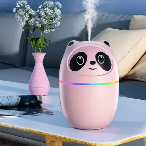 Humidificador Difusor Oso Panda Led