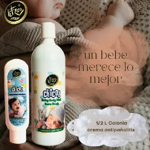 COLONIA BEBE +CREMA ANTIPAÑALITIS
