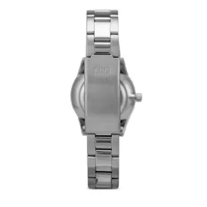 Reloj Qyq Mujer C215j222y Acero Plateado
