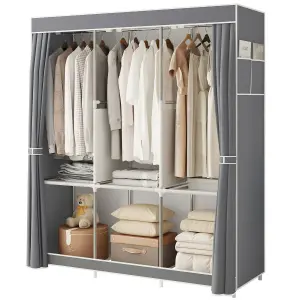 Armario ropero portatil 105 cm tubular