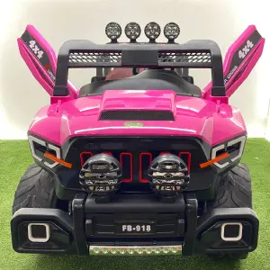 Carro Eléctrico Para Niño 2 Puestos 4x4