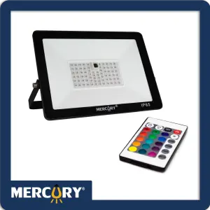 REFLECTOR LED 30W R.G.B CON CONTROL