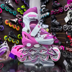 PATINES EN LINEA KIT ONWHEELS ROSA