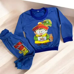 Sudadera Niño Gohan Azul