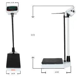 BASCULA DE PLATAFORMA 200 KG TCS-200