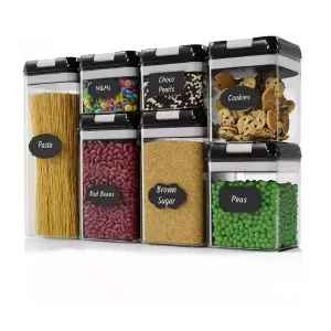 Set Recipientes Cocina x 7 Pzas