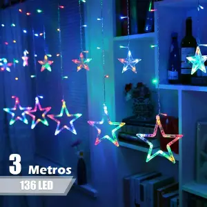 Extensión Luces Led Estrella X3 2092