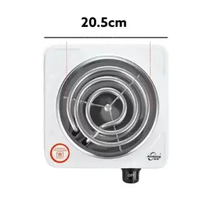 Estufa electrica 1 puesto 1000w