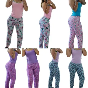 PIJAMAS PANTALON PIEL DURAZNO X 12