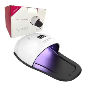 Lampara Led-uv Secado De Uñas Gel 2 En 1