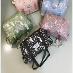 Bolso Maletin expandible viaje letras