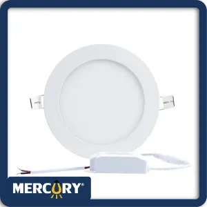 PANEL LED 6W 4" BLANCO REDONDO INCRUSTA