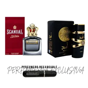 Scandal men + asad +perfumero