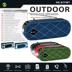 Bocina Parlante Mi Portable Nr-b7fmt