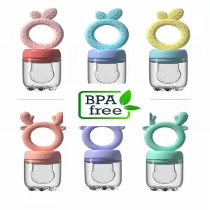 Chupo Para Fruta 2 en 1 100% en silicona