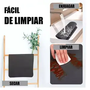 Set Tapete de Cocina y Baño + Trapero