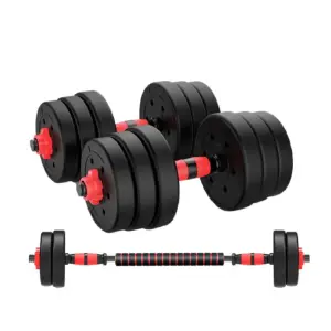 Kit De Pesas 20 Kg Ejercicio Mancuernas
