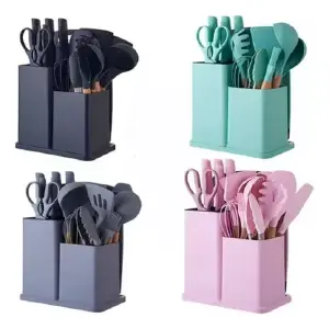Set cocina 19 piezas cucharones y cuchil