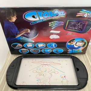 Tablero pizarra 3D luminoso