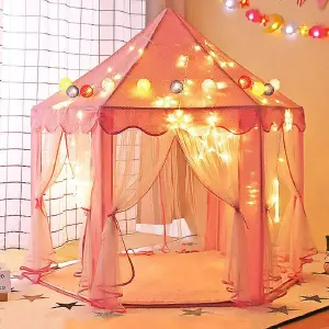 Carpa Princesa Castillo con Luces LED
